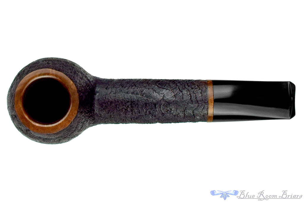 Blue Room Briars is proud to present this Russ Cook (2019 Make) Sandblast Hawkbill Estate Pipe