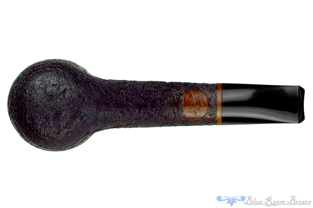 Blue Room Briars is proud to present this Russ Cook (2019 Make) Sandblast Hawkbill Estate Pipe