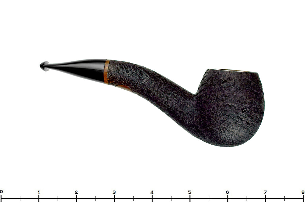 Blue Room Briars is proud to present this Russ Cook (2019 Make) Sandblast Hawkbill Estate Pipe