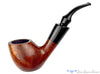 Blue Room Briars is proud to present this Bari Wiking Bent Apple with Ebonite Ferrule Estate Pipe