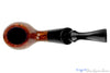 Blue Room Briars is proud to present this Bari Wiking Bent Apple with Ebonite Ferrule Estate Pipe