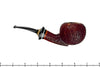 Blue Room Briars is proud to present this Joseph Skoda Cracked Shell (2021 Make) Bent Tomato with Brindle and Acrylic Estate Pipe