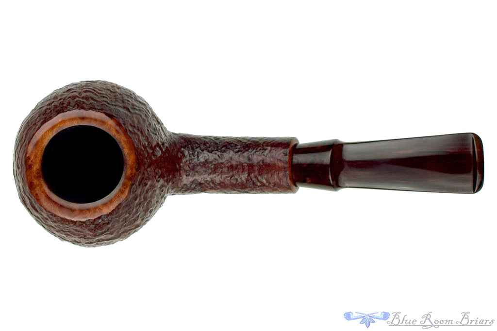 Blue Room Briars is proud to present this Jørn Larsen Bent Sandblast Cobra with Brindle Estate Pipe