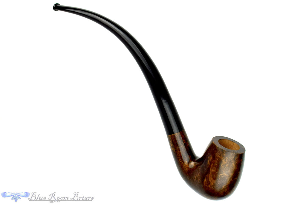 Blue Room Briars is proud to present this Genod Pipe Bent Billiard Churchwarden