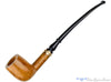 Blue Room Briars is proud to present this Genod Pipe Bent Billiard Demi-Warden with Copper