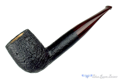 Dirk Heinemann Pipe High Contrast Bent Tomato with Plateaux and Brass