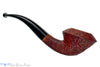 Blue Room Briars is proud to present this Nathan Rose Pipe Bent Sandblast Rhodesian Saucer with Brindle