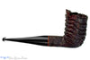 Blue Room Briars is proud to present this Nathan Rose Pipe Sandblast Tipsy Billiard with Plateau