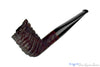 Blue Room Briars is proud to present this Nathan Rose Pipe Sandblast Tipsy Billiard with Plateau