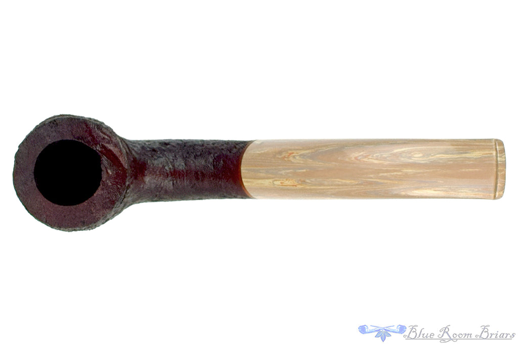 Blue Room Briars is proud to present this Nathan Rose Pipe Bent Sandblast Swan with Brindle and Plateau