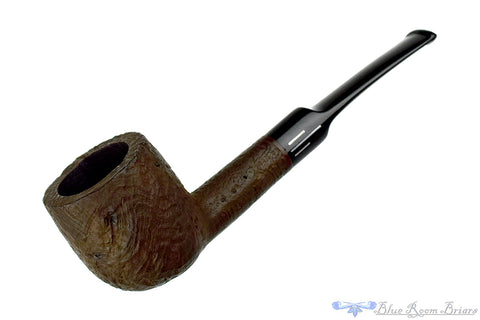 Celina & Tadeusz Polińscy Handmade Billiard (9mm Filter) with Silver and Acrylic UNSMOKED Estate Pipe