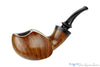 Blue Room Briars is proud to present this Jan Pietenpauw Pipe Bent Rhinoceros Sitter with African Blackwood