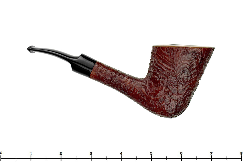 Blue Room Briars is proud to present this Savinelli Autograph Bent Sandblast Freehand Estate Pipe