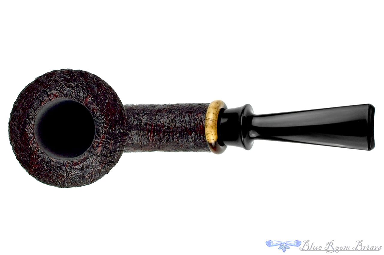 Bill Shalosky Pipe 732 Bent Sandblast Rhodesian with Cocobolo – Blue ...