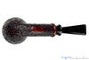 Blue Room Briars is proud to present this Bill Shalosky Pipe 732 Bent Sandblast Rhodesian with Cocobolo