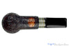 Blue Room Briars is proud to present this Bill Shalosky Pipe 730 Sandblast Billiard with Fordite