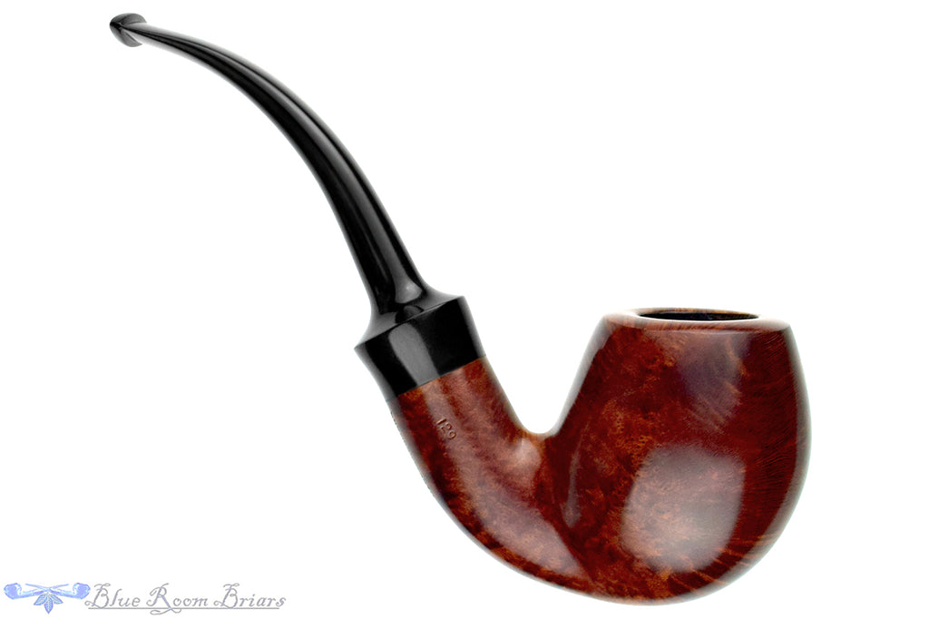 Blue Room Briars is proud to present this Royal Danish (Stanwell) 129 Bent Egg UNSMOKED Estate Pipe