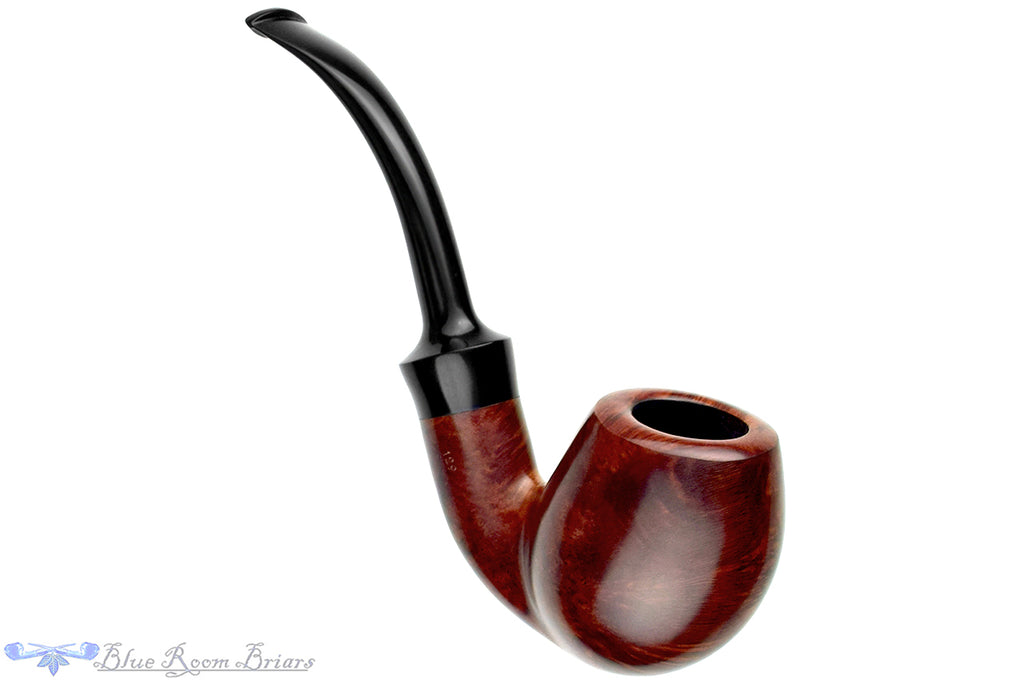 Blue Room Briars is proud to present this Royal Danish (Stanwell) 129 Bent Egg UNSMOKED Estate Pipe