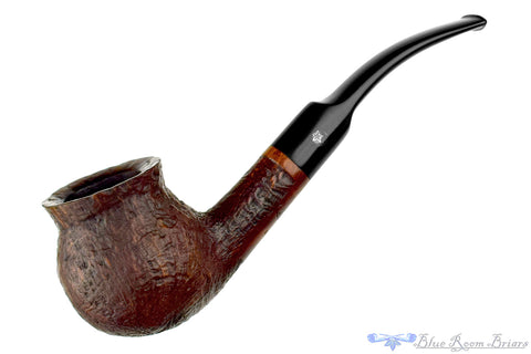 Stanwell 59 (Reg. Era) Bent Sandblast Acorn Estate Pipe with Replacement Stem