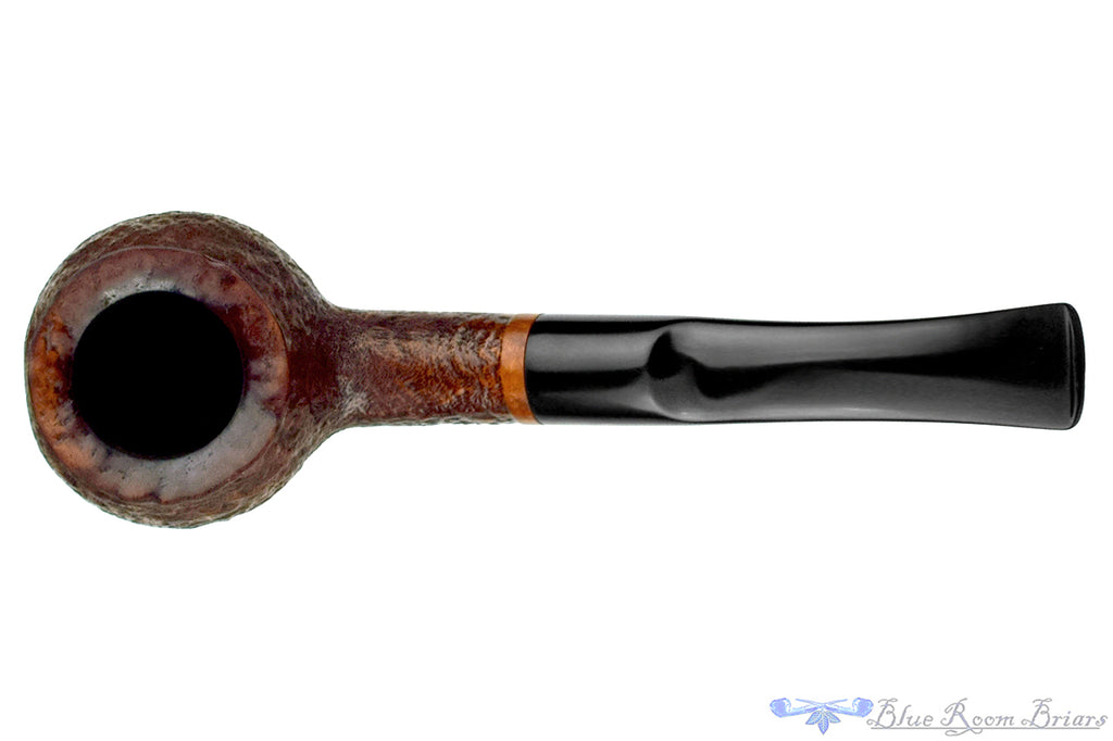 Curt Rollar American Bent Sandblast Cauldron Estate Pipe