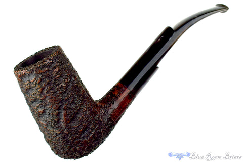 Stanwell 59 (Reg. Era) Bent Sandblast Acorn Estate Pipe with Replacement Stem