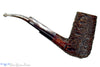 Blue Room Briars is proud to present this Caminetto Business 116 KS Bent Rusticated Stacked Billiard Estate Pipe