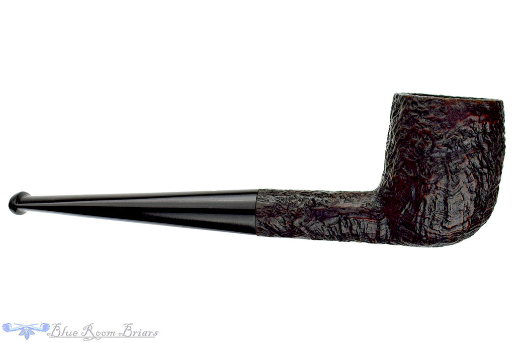 Dunhill Shell 35/1 (1947 Make, Pat. Era) Sandblast Billiard Sitter Estate Pipe