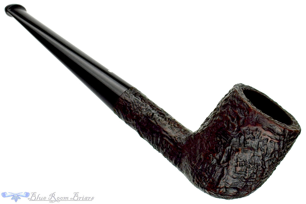 Dunhill Shell 35/1 (1947 Make, Pat. Era) Sandblast Billiard Sitter Estate Pipe