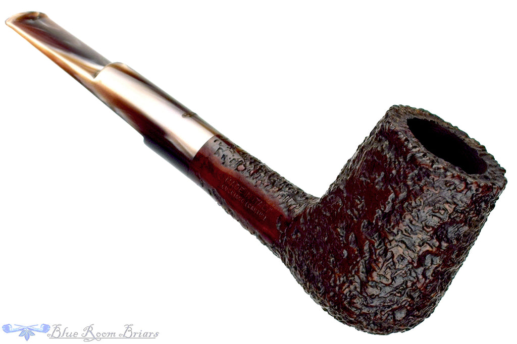 Blue Room Briars is proud to present this Caminetto Business 101 KS Rusticated Billiard Estate Pipe