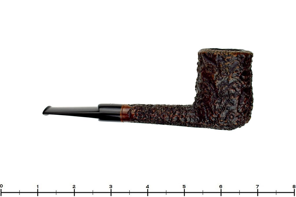 Ascorti Business KS Rusticated Billiard with Briar Estate Pipe