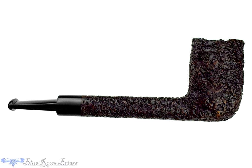 Blue Room Briars is proud to present this Castello Sea Rock SS 75 R Rusticated Lovat Estate Pipe with Original and Replacement Stem