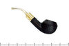 Savinelli De Luxe Milano 624 KS 1/4 Bent Sandblast Bulldog Estate Pipe