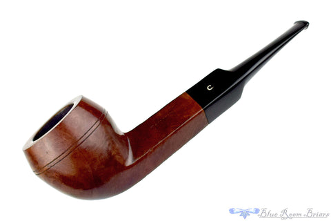 Dunhill Shell 4102 (1998 Make) 1/2 Bent Sandblast Billiard Estate Pipe