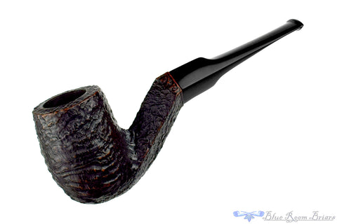 Stanwell 59 (Reg. Era) Bent Sandblast Acorn Estate Pipe with Replacement Stem