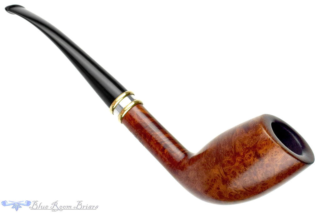 Stanwell Hans Christian Andsersen Belge with Brass and Silver Estate Pipe