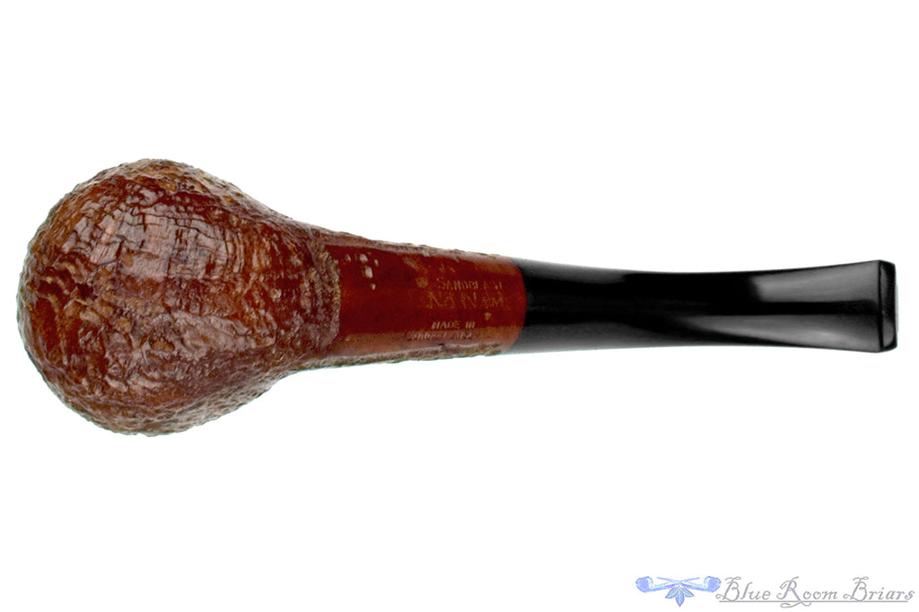 Blue Room Briars is proud to present this No-Name Bent Sandblast Billiard Estate Pipe