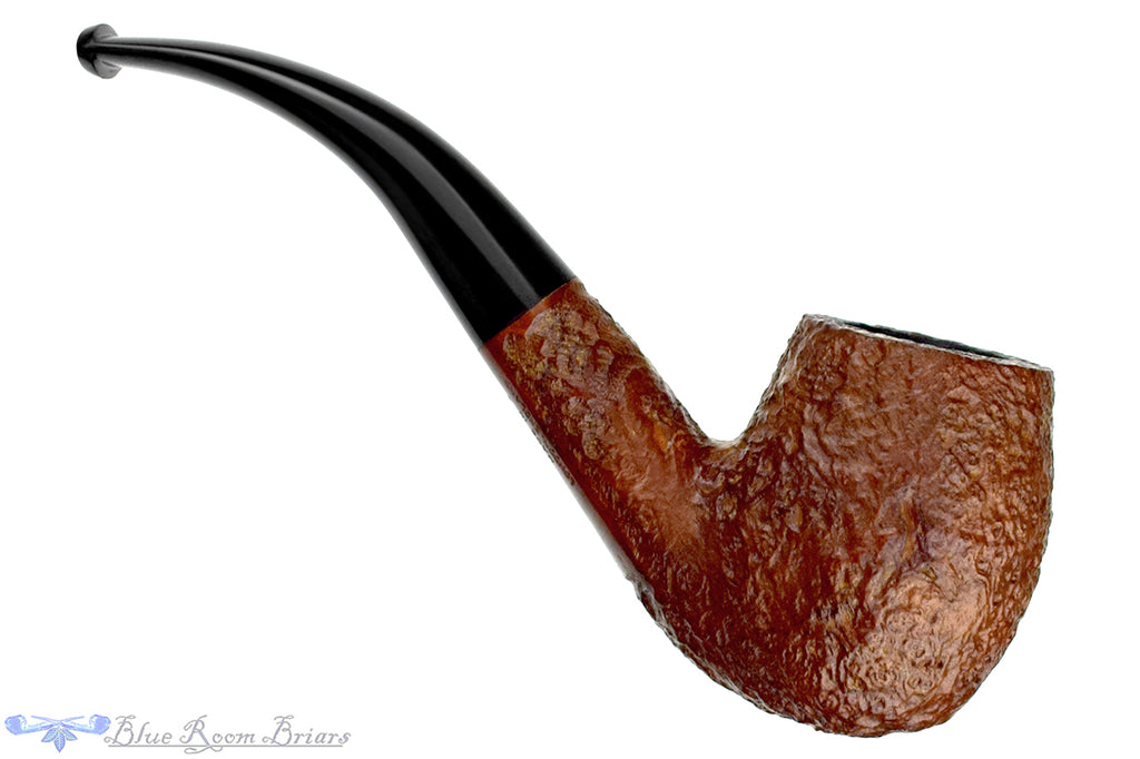 Blue Room Briars is proud to present this No-Name Bent Sandblast Billiard Estate Pipe