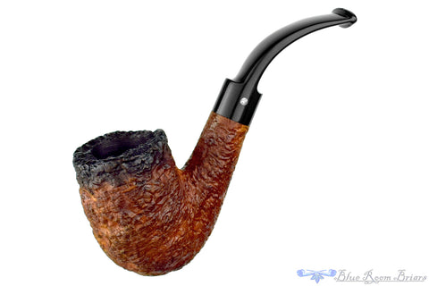 Stanwell 59 (Reg. Era) Bent Sandblast Acorn Estate Pipe with Replacement Stem