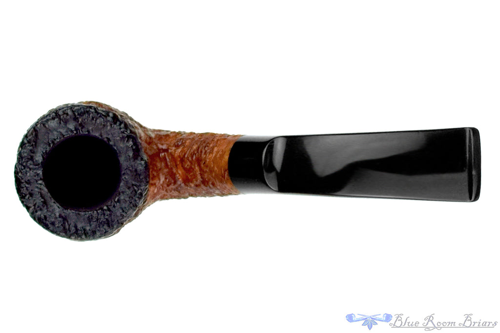 Blue Room Briars is proud to present this Castello Old Antiquari 65 Bent Rusticated Fumed Billiard Estate Pipe