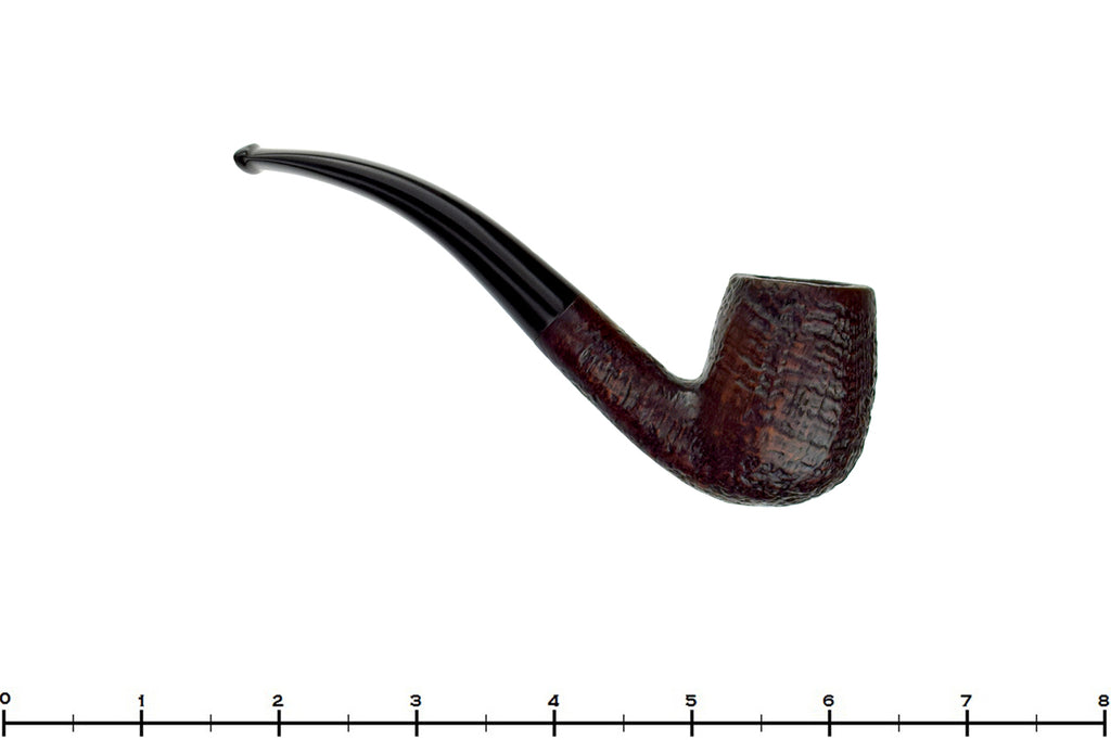 Dunhill Shell 53 (1970 Make) 1/2 Bent Sandblast Billiard Estate Pipe