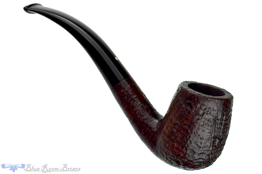 Dunhill Shell 53 (1970 Make) 1/2 Bent Sandblast Billiard Estate Pipe