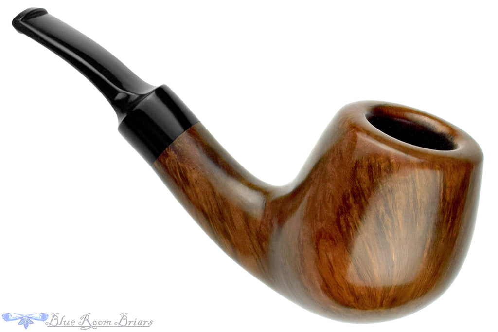 Blue Room Briars is proud to present this Ron Smith Pipe 2024 CPCC Pipe Making Seminar Bent Billiard