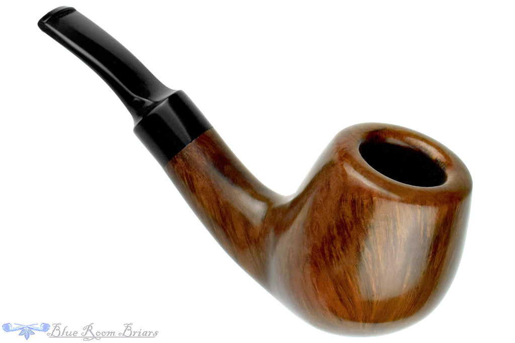 Blue Room Briars is proud to present this Ron Smith Pipe 2024 CPCC Pipe Making Seminar Bent Billiard