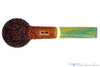 Blue Room Briars is proud to present this Dr. Bob Pipe Bent Rusticated Egg with Brindle and Acrylic