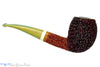 Blue Room Briars is proud to present this Dr. Bob Pipe Bent Rusticated Egg with Brindle and Acrylic