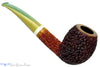 Blue Room Briars is proud to present this Dr. Bob Pipe Bent Rusticated Egg with Brindle and Acrylic