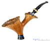 Blue Room Briars is proud to present this Joseph Skoda Pipe Bent Freehand Sitter with Brass, Acrylic, and Masur Birch