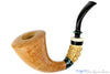 Blue Room Briars is proud to present this Joseph Skoda Pipe Bent Horn with Bamboo, Ivorite and Acrylic