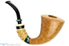 Blue Room Briars is proud to present this Joseph Skoda Pipe Bent Horn with Bamboo, Ivorite and Acrylic