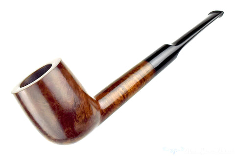 Jørn Larsen Bent Sandblast Cobra with Brindle Estate Pipe